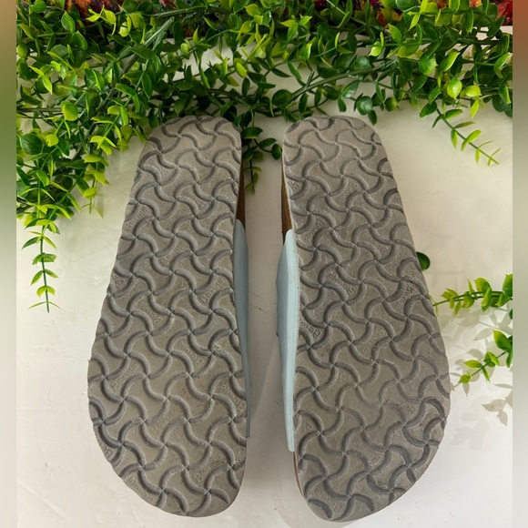 Birkenstock Betula Grenada Light Blue Suede Sandals Size 10 - Picture 5 of 6